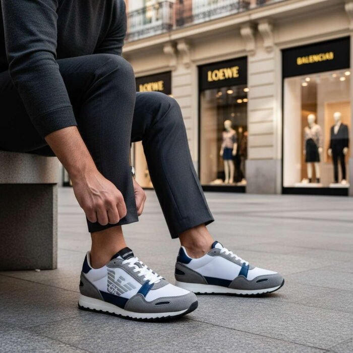 Armani Mesh Blanco