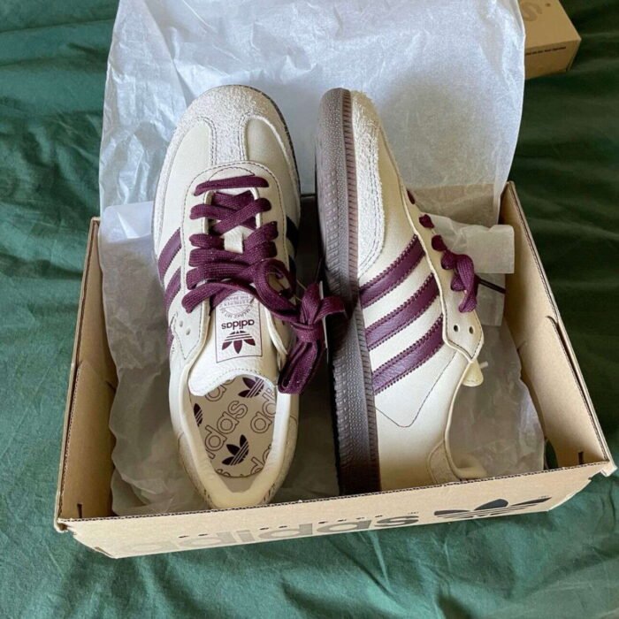 Samba Beige/Bordeaux