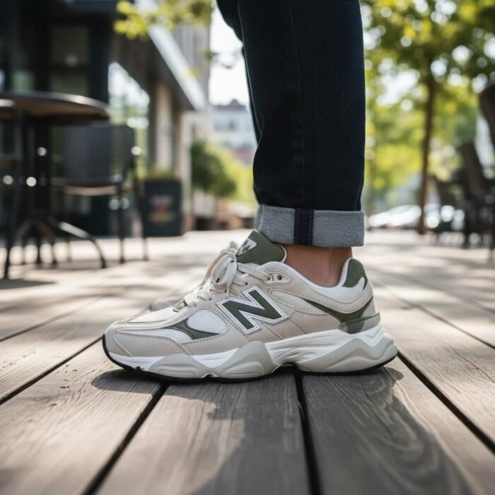 NB 9060 Beige-Verde